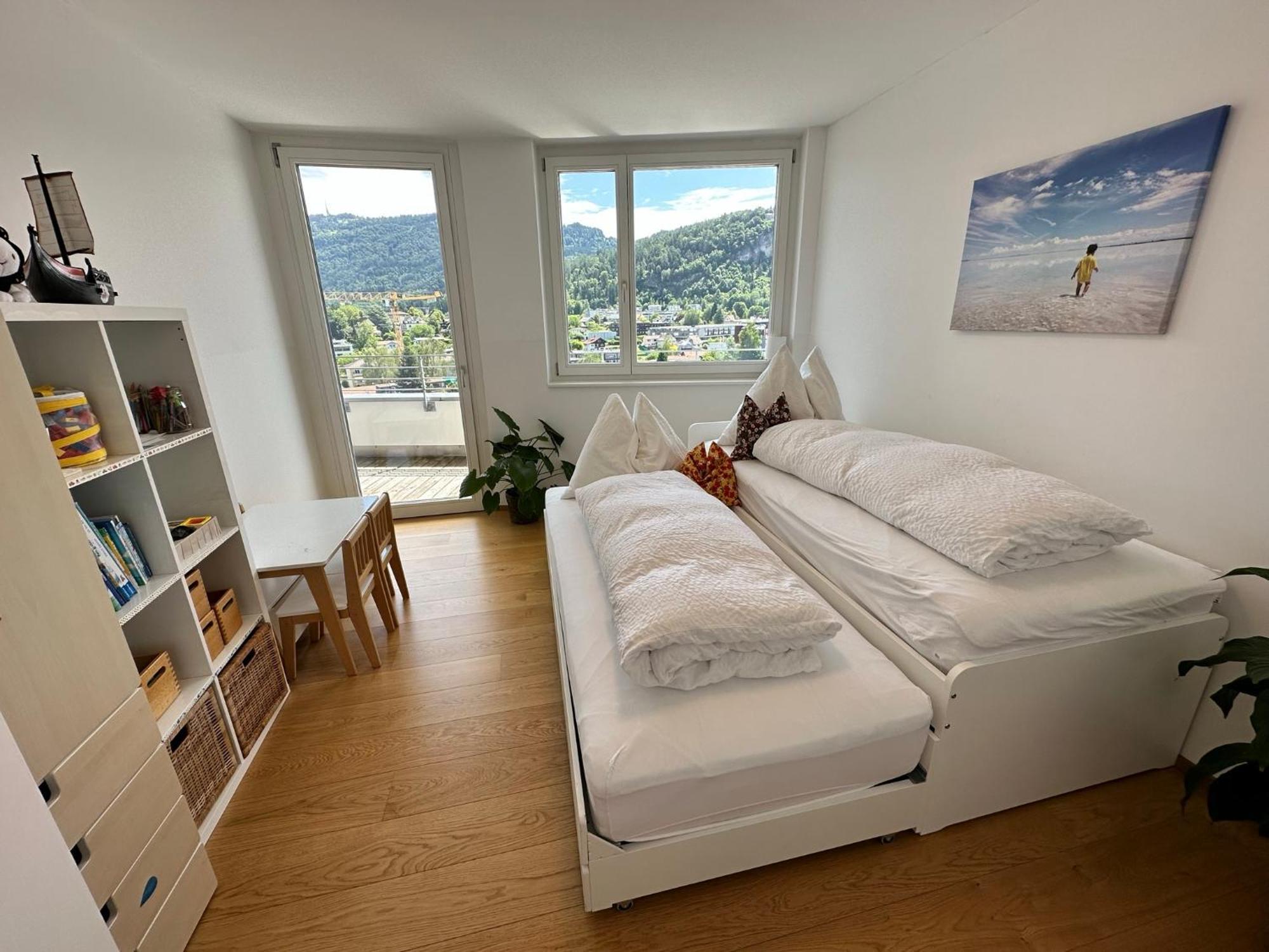 Luxus Penthouse Bregenz Feldmoos Mit Whirlpool & Riesen Terrasse, Nahe Festspiele Apartment ภายนอก รูปภาพ